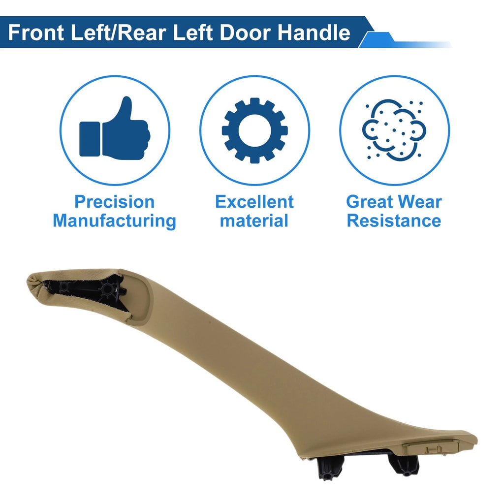 Inner Door Panel Handle for BMW F10 F11 F18 (2010–2017) No. 51417225849 Beige