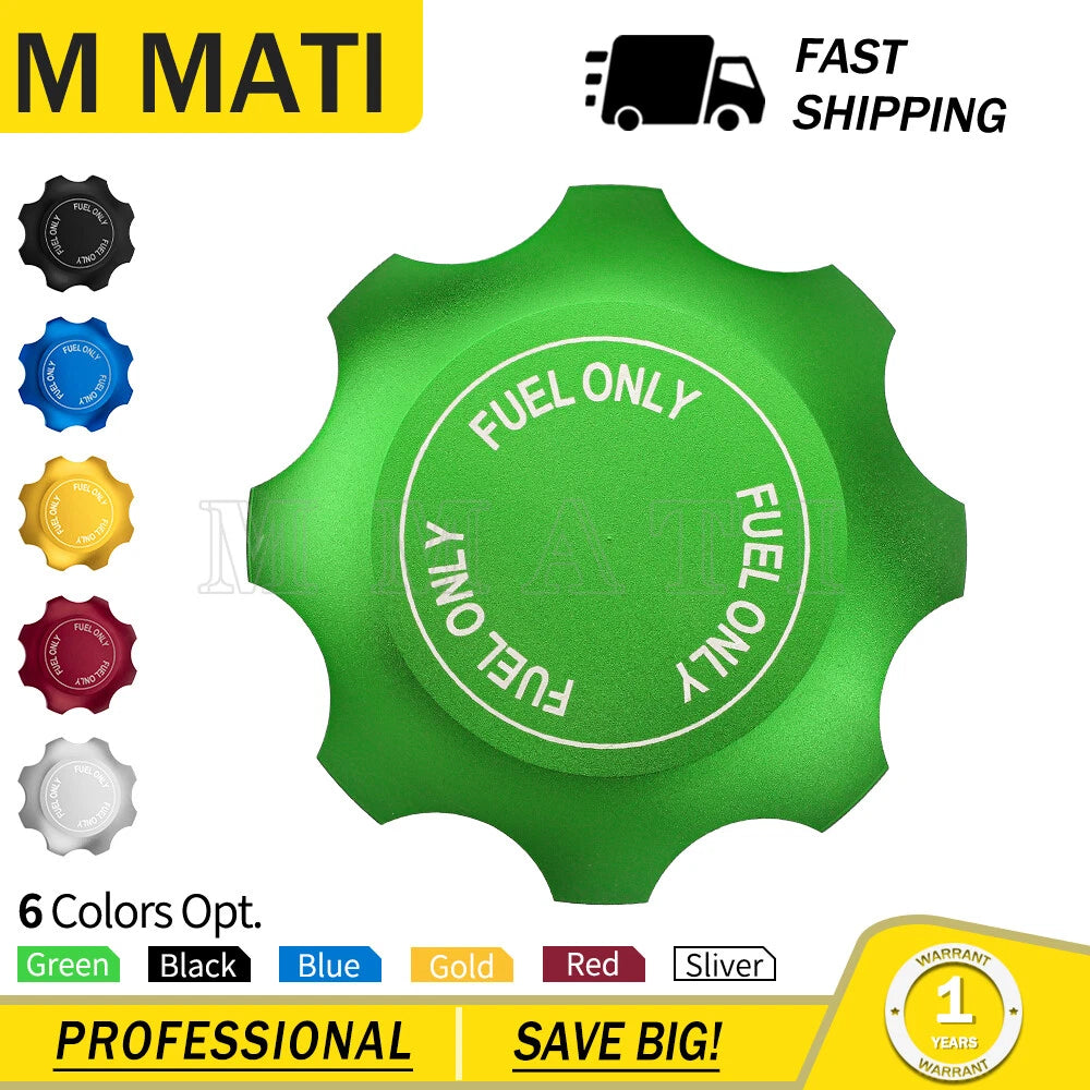 M MATI Green Fuel Gas Cap for Polaris RZR Ranger 1000 900 850 800 570 (2014–2023)