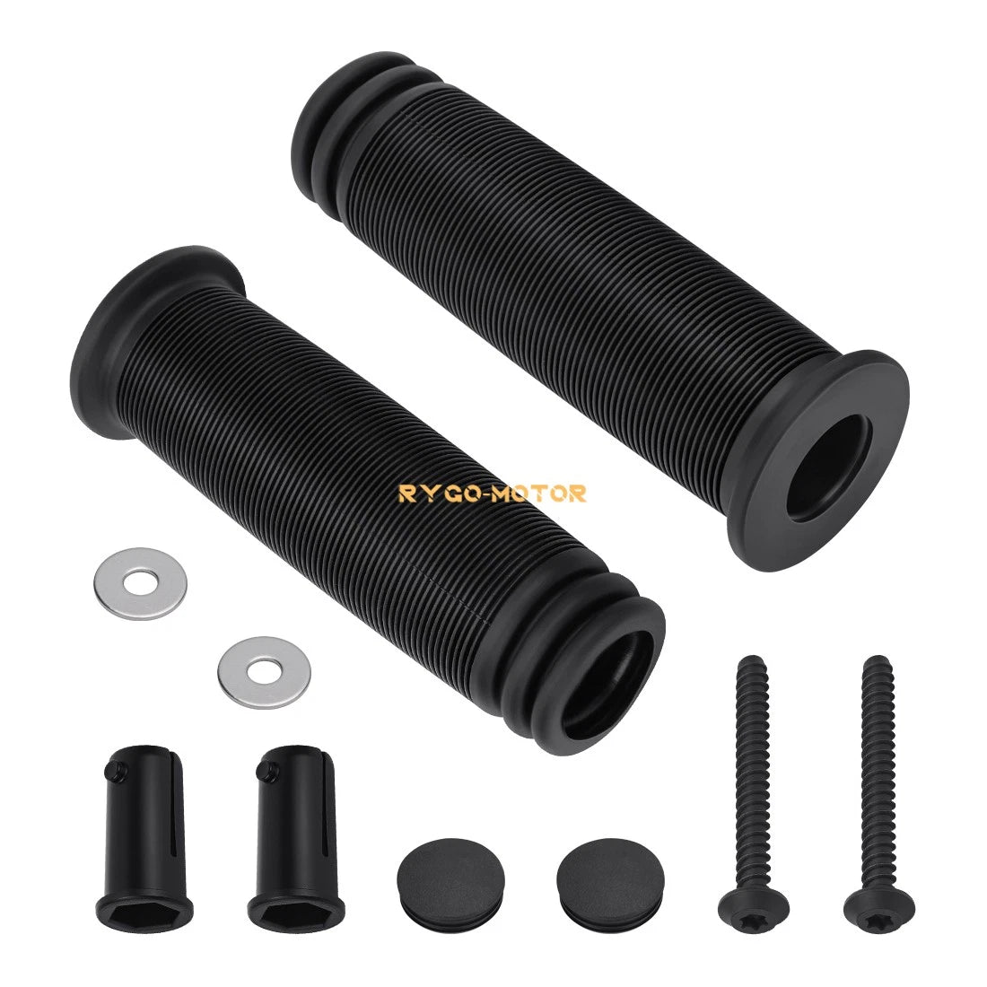 Handlebar Grips w/ Hex Screw Insert Kit for Sea-Doo GSX GTS GTX SPX GTI XP HX (1996–2003)