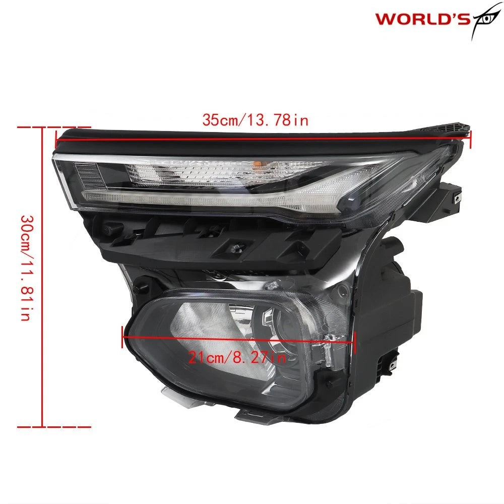 Halogen Headlight with LED DRL Projector for Chevy Trailblazer (2021–2023)