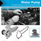 Water Pump for Bobcat 331 334 335 430 E32 E32i E34 E35 E35Z E37 (6685105)