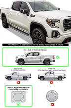 Set of 2 Running Boards for Chevy Silverado GMC Sierra (2019-2026)