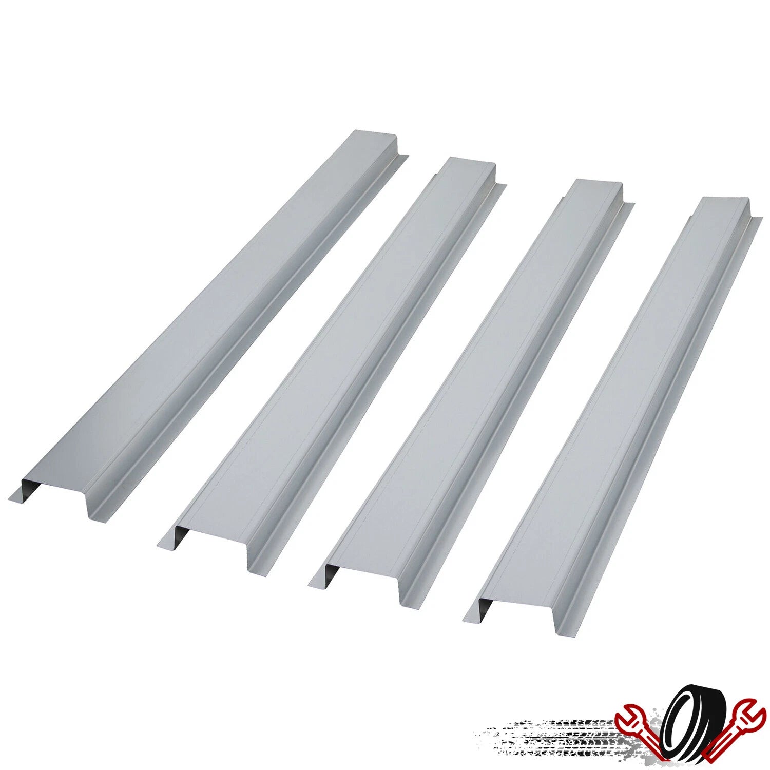 Set of 4 Front Bed Brace Floor Supports for Ford F150 F250 F350 F450 (1997–2010)