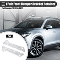 Set of 2 Front Bumper Bracket Retainers for Mazda CX-9 (No.TD11500U1F)