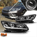 LED DRL Bar Projector Headlight for Honda Accord Sedan (2016–2017)