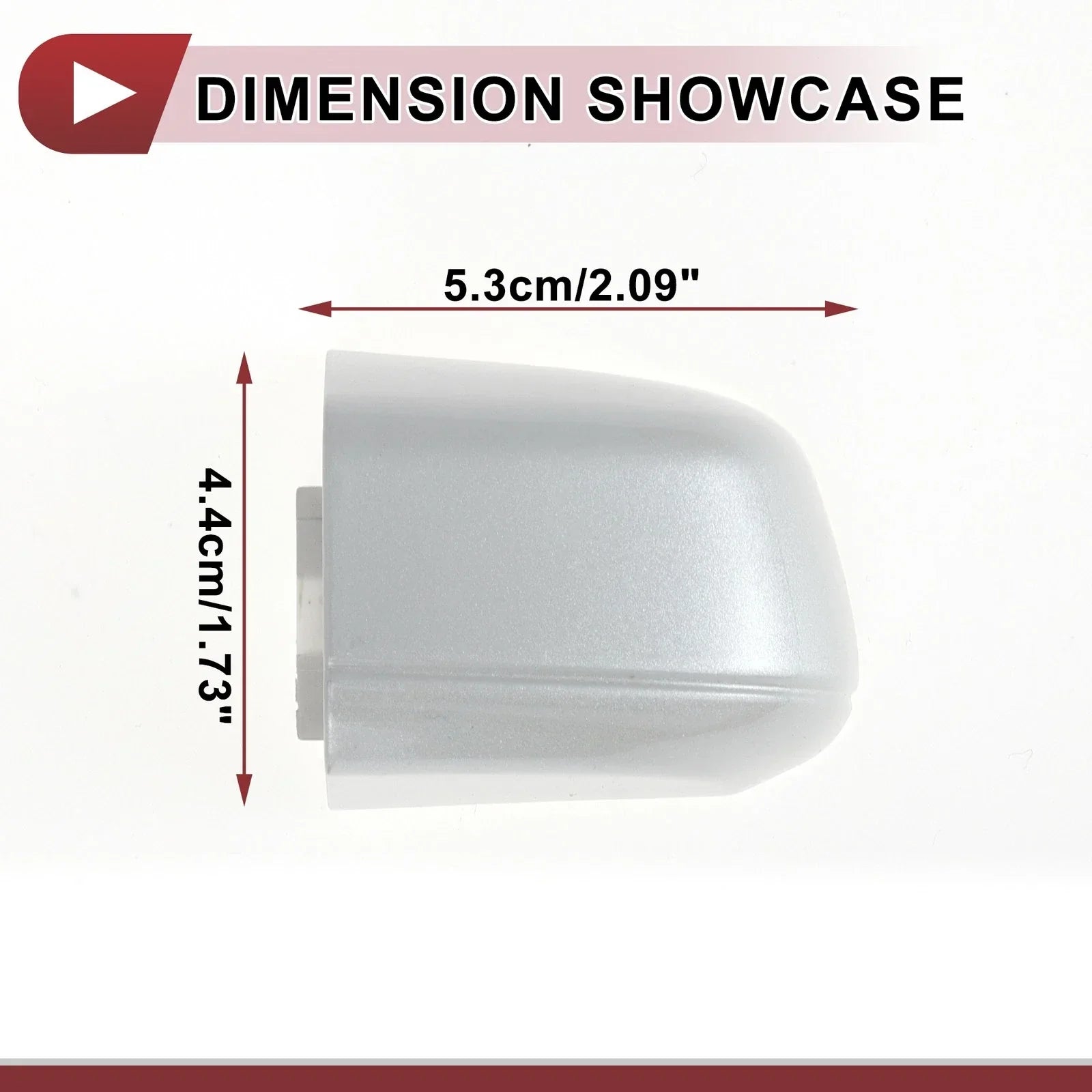 Front Right Exterior Door Handle for Honda Accord MK10 (2018-2020) White ABS