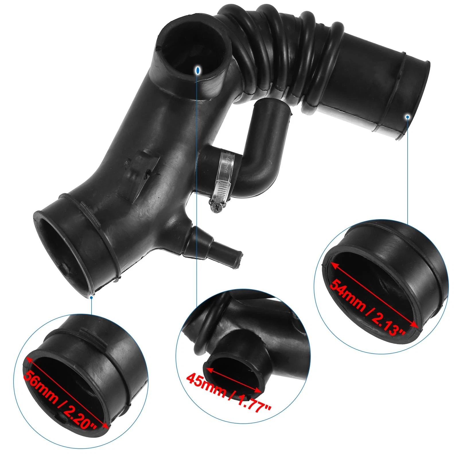 Air Duct Filtered Pipe for Toyota Camry Solara (1997–1999) 17881-03121 696706