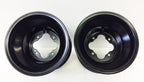 Pair of DWT Black A5 Rolled Lip ATV Rear Wheels for KFX400 KFX450R (2003–2013)