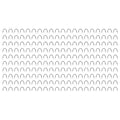 Set of 200 15" Rubber Tarp Straps for Flatbed Tie-Downs