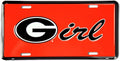 Georgia Bulldogs License Plate for Car Truck (Metal Sign)