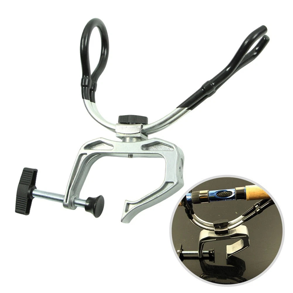 Rotatable Aluminum Alloy Fishing Rod Rest for Marine Applications