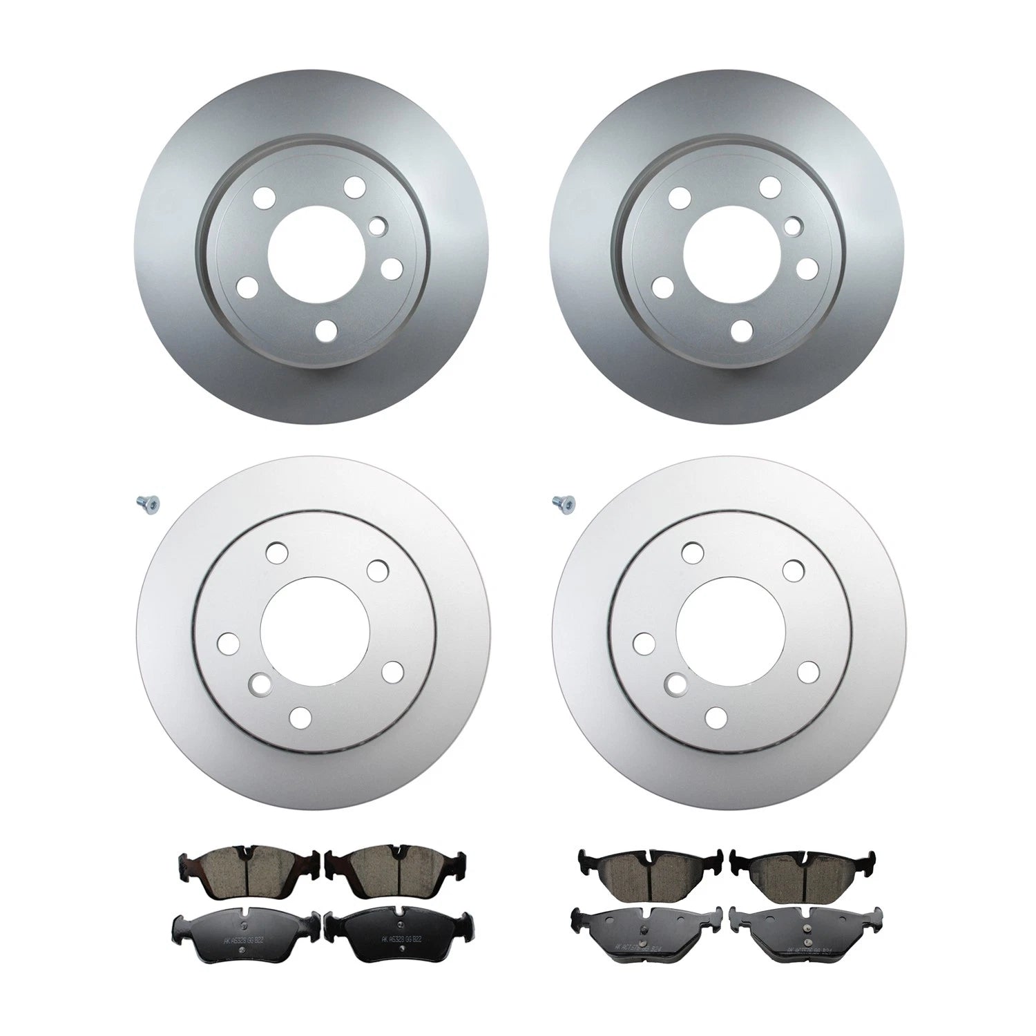 Hella Brake Pad Kit & Rotor for BMW E36 323i 328i (1998–1999)