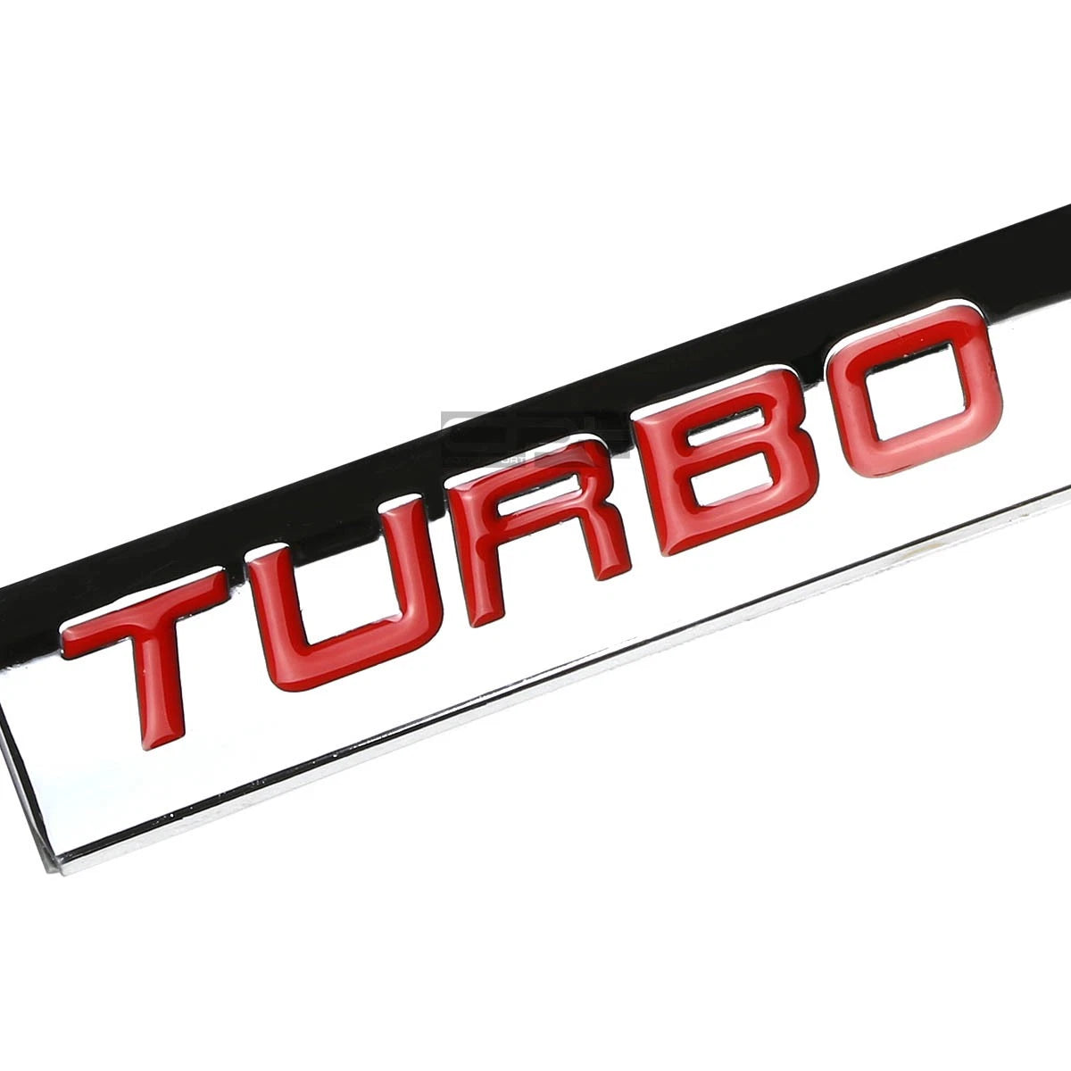 Turbo Diesel Chrome Emblem Badge for Bumper Sticker Trim