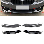 Bumper Lip Splitter Air Vent Cover Canards for BMW 4 Series (2014-2020)