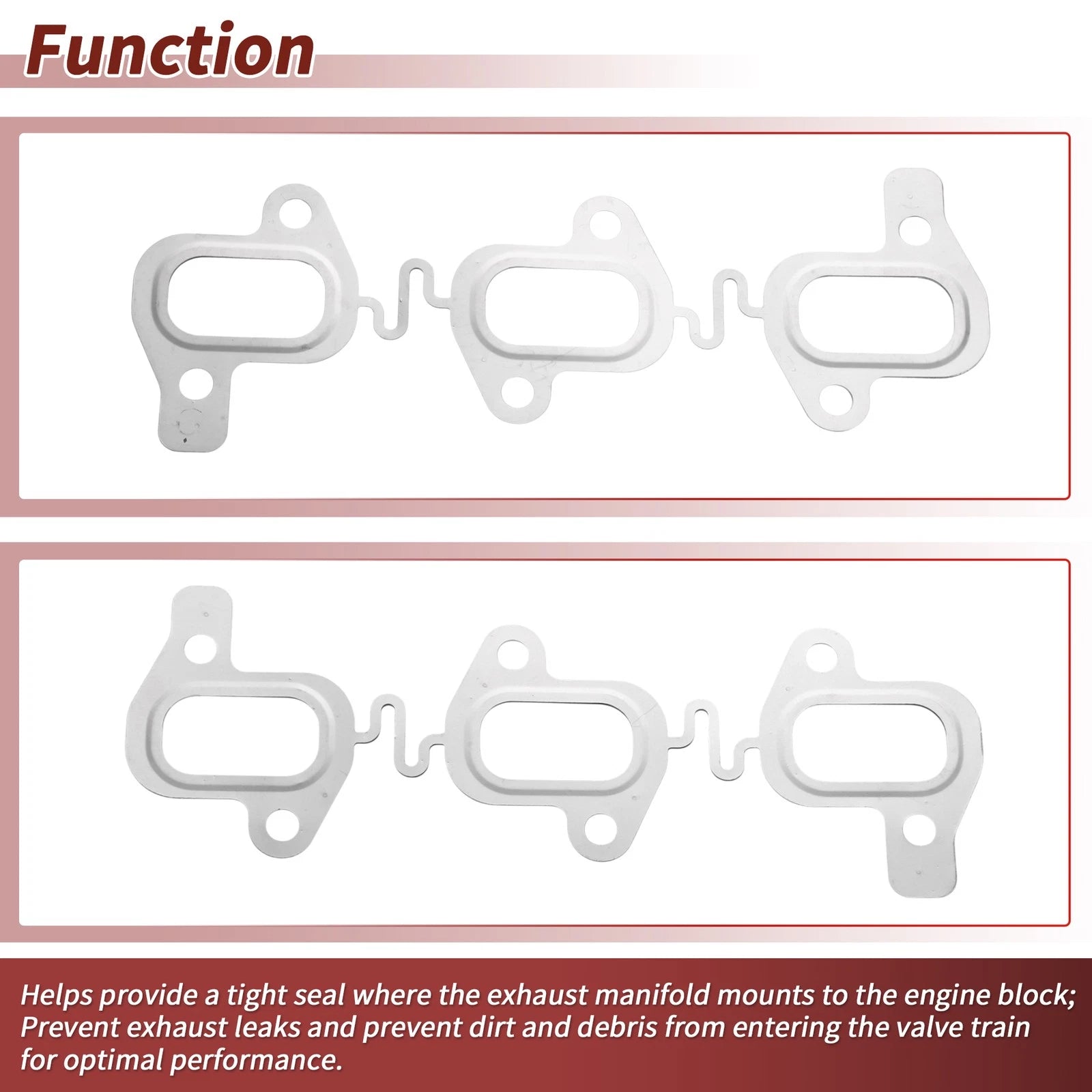 Exhaust Manifold Header Gasket for Audi Q7 3.0L TDI (2009–2014) No.059253039D