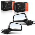 2X Power Mirror Manual Fold Heated for Chevy Silverado 1500 (2019–2025)