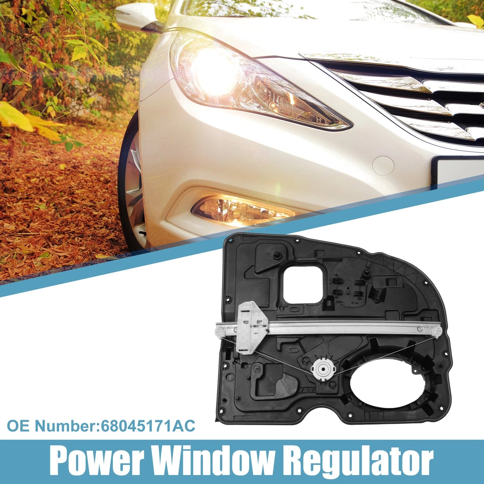 Rear Left Power Window Regulator for Dodge Ram 1500 (2019–2023)
