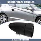 Front Right Exterior Door Handle Black for Honda CR-Z (2011-2016)