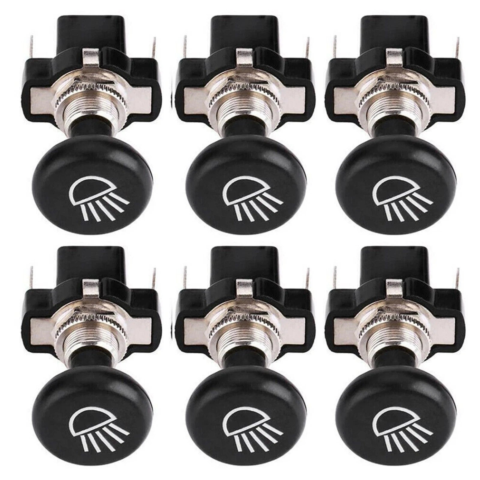 6X 12V Headlight Push Pull Light Switch for EZGO Golf Cart