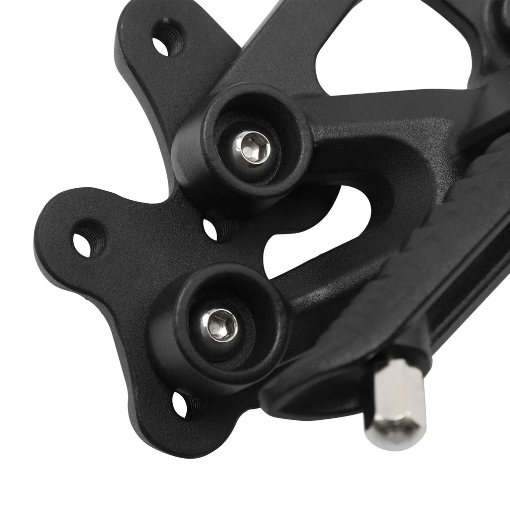 Black Rider Driver Footrests Bracket for Suzuki GSXR600 GSXR750 (2006-2010)