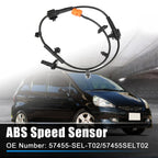 Front Left ABS Wheel Speed Sensor No. 57455-SEL-T02 for Honda Jazz (2002–2008)
