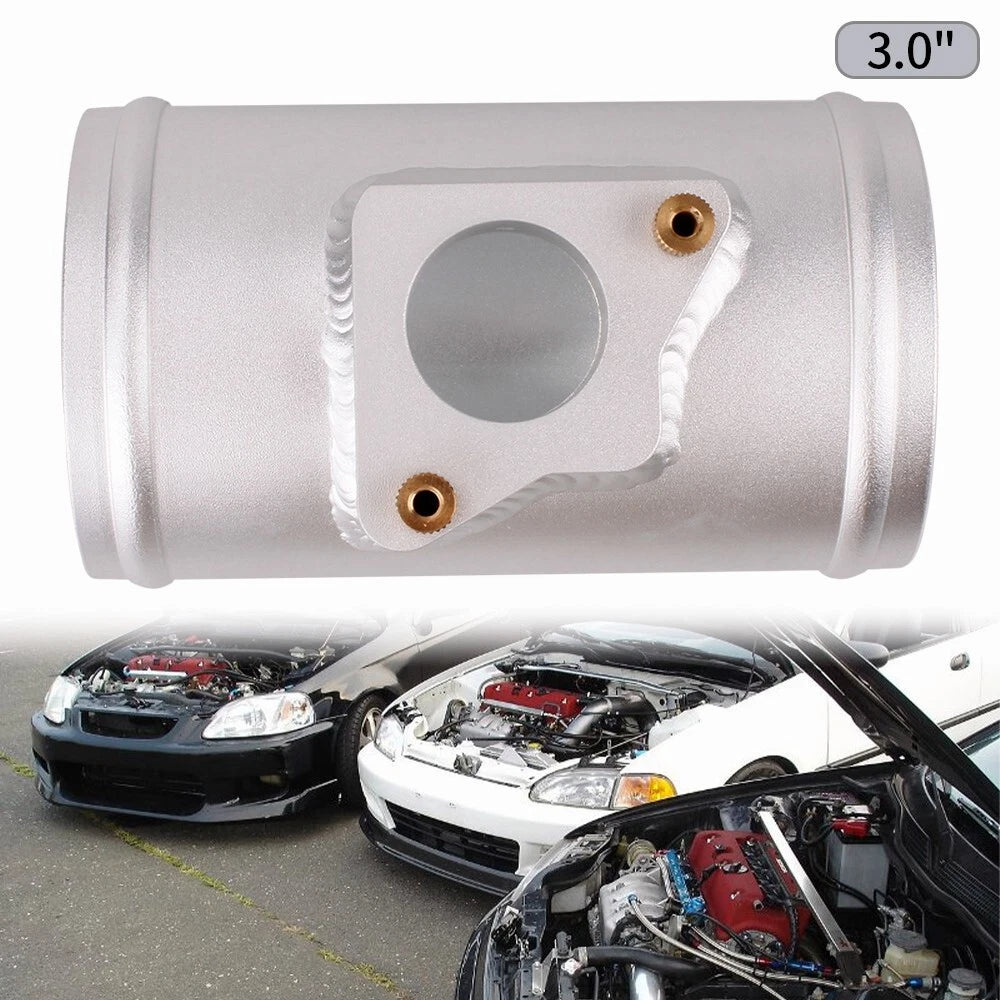76mm Mass Air Flow Sensor Adapter Intake Pipe for Subaru Mazda