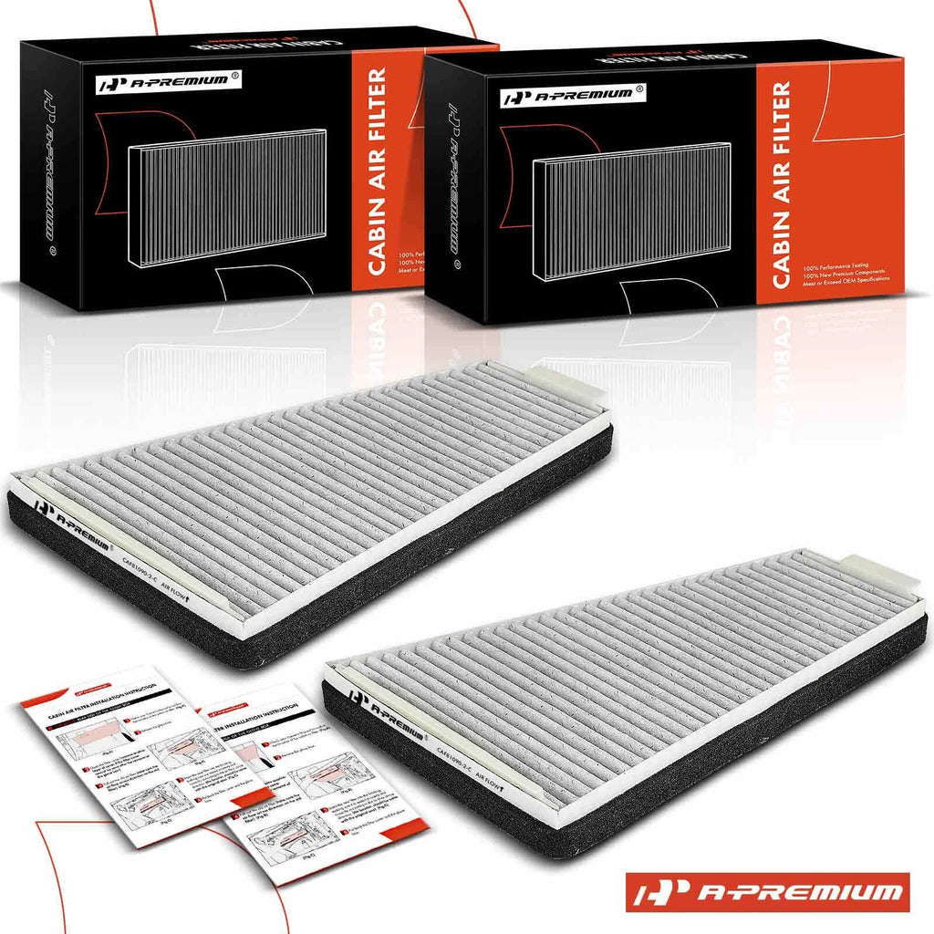 2X Activated Carbon Cabin Air Filter for Ford Taurus (1996–2007)