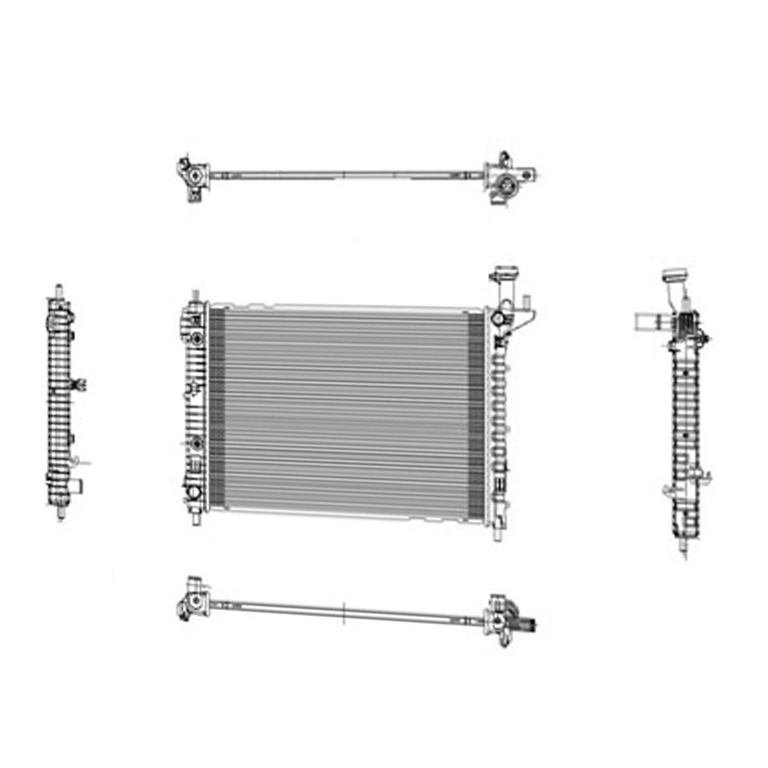 Replacement Radiator for Ford Ranger PX (2011–2018)