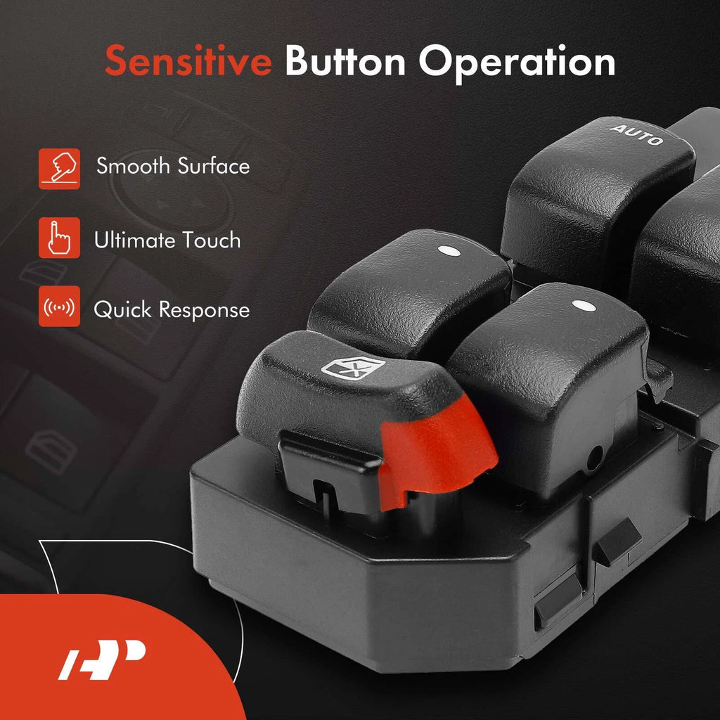 Front Left Power Window Switch for Pontiac G6 (2005-2009)
