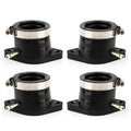 Set of 4 Intake Manifold Carb Clamps for Yamaha XJ650 XJ750 (1981–1983)