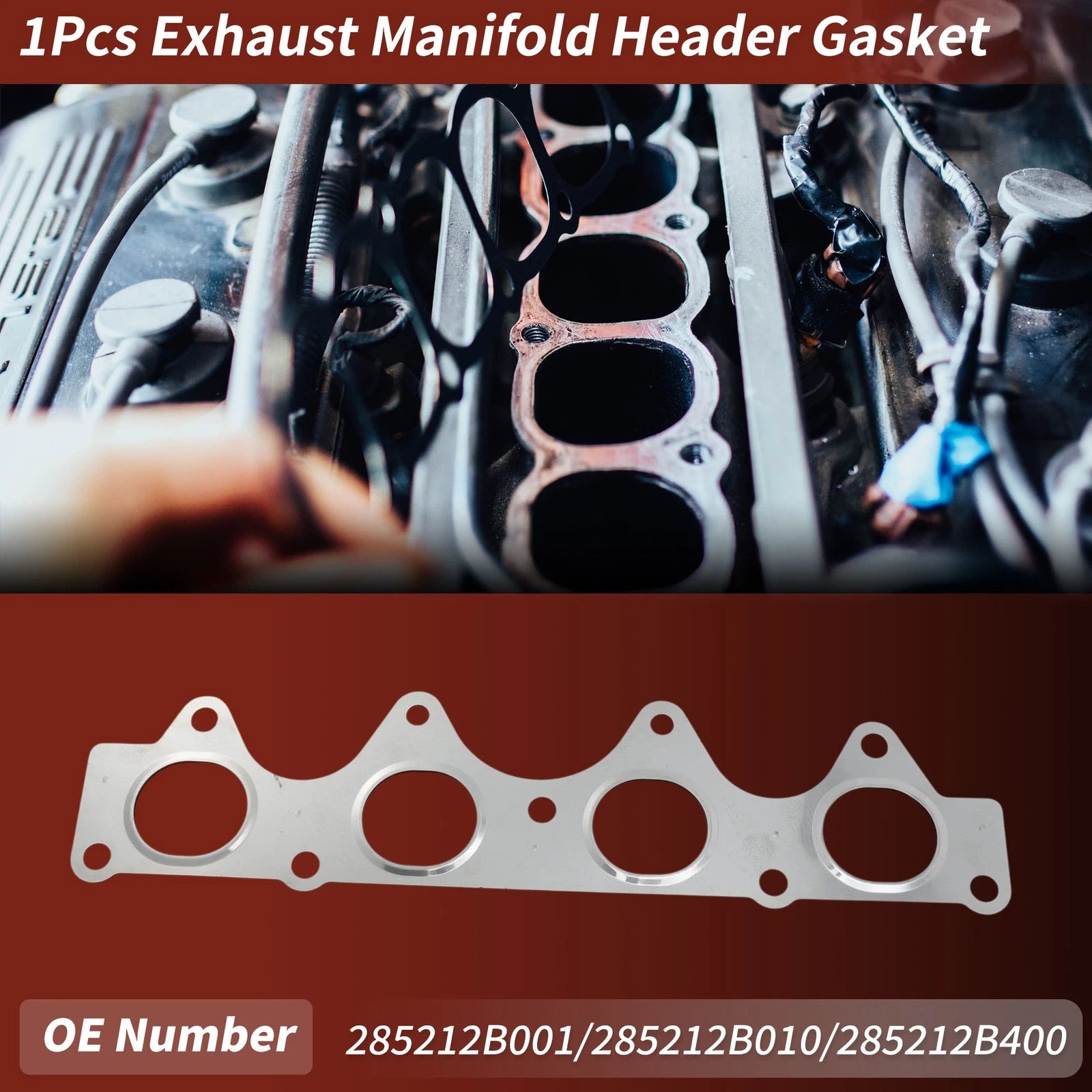 Exhaust Manifold Header Gasket for Hyundai i30 MK3 (2016–2020) No. 285212B001/285212B010