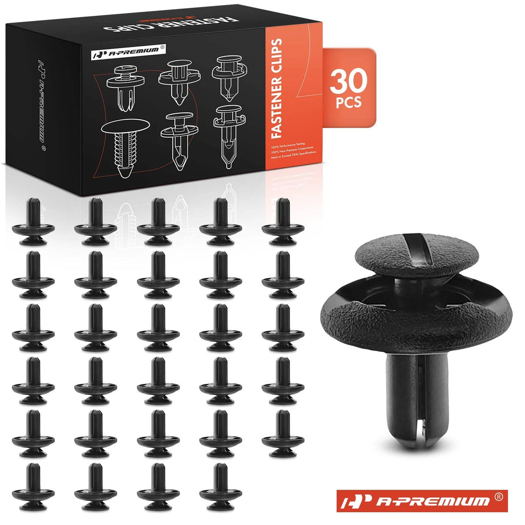 30x Nylon Air Cleaner Inlet Duct Retainer Clips for Subaru (2009–2020)