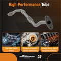 Turbocharger Oil Return Hose for Kia Optima, Sorento, Hyundai Sonata, Santa Fe (2.0L)