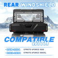 Clear Rear Windshield for CFMOTO UFORCE 1000 (2019–2025) 1000XL (2022–2025)