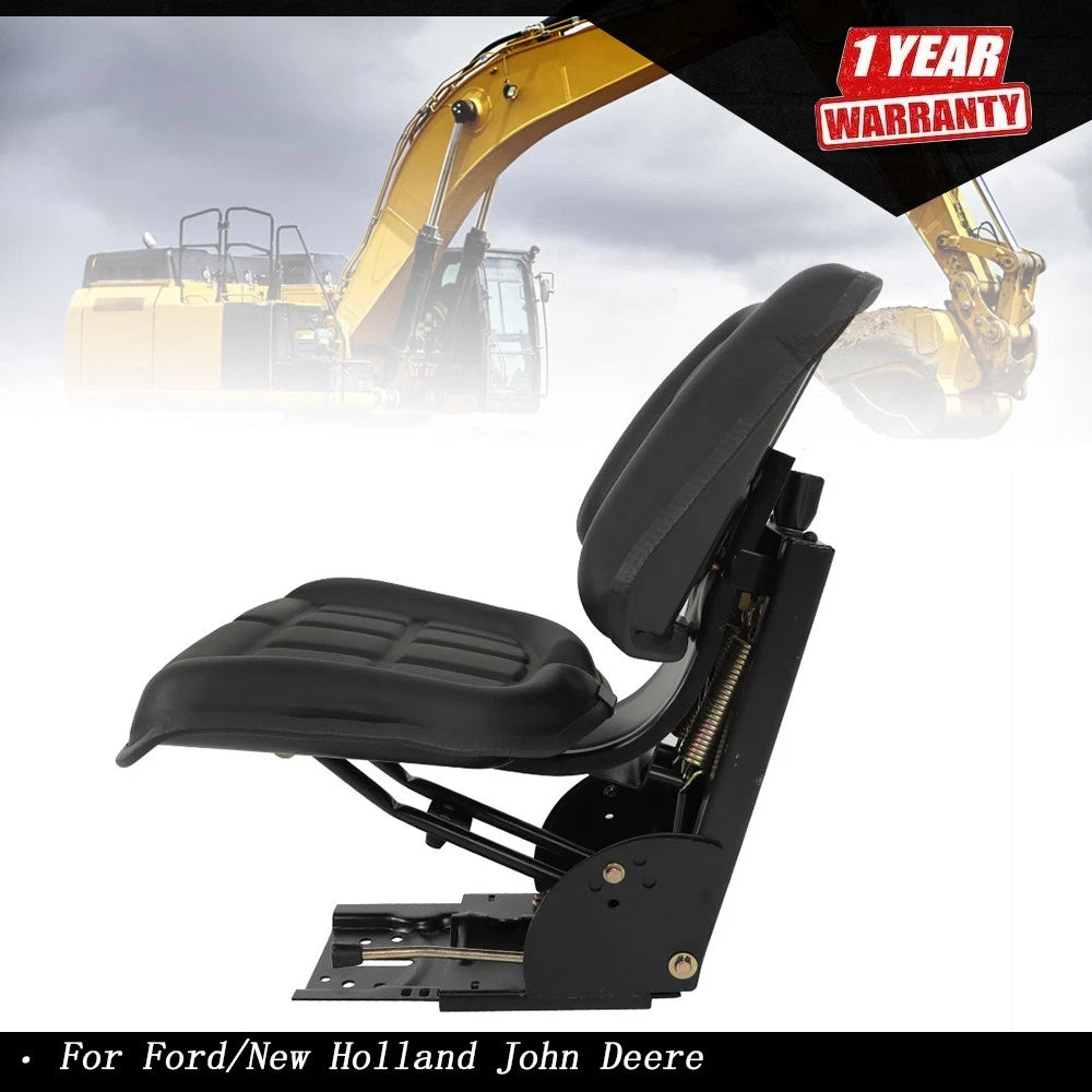Tractor Suspension Seat for Ford/New Holland/John Deere (Fits Various Models)