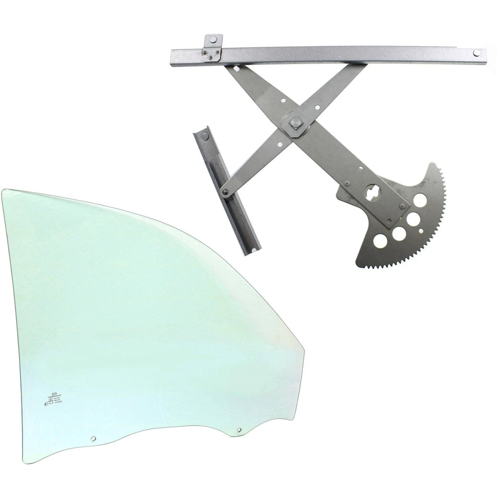 Door Glass Kit for Chevrolet Classic (2004–2005) Front Passenger Side