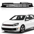 Badgeless Sport Grille for VW MK6 Golf/GTI/Jetta (2010–2014) - Carbon Fiber