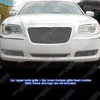 Stainless Steel Mesh Grill Combo for Chrysler 300/300C (2011–2013)