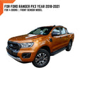 16W Black Fender Flare Arch for Ford Ranger PX3 (2018-2021)
