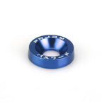 50Pcs Blue Billet Aluminum Fender Bumper Washer Dress Up Kit for JDM Vehicles