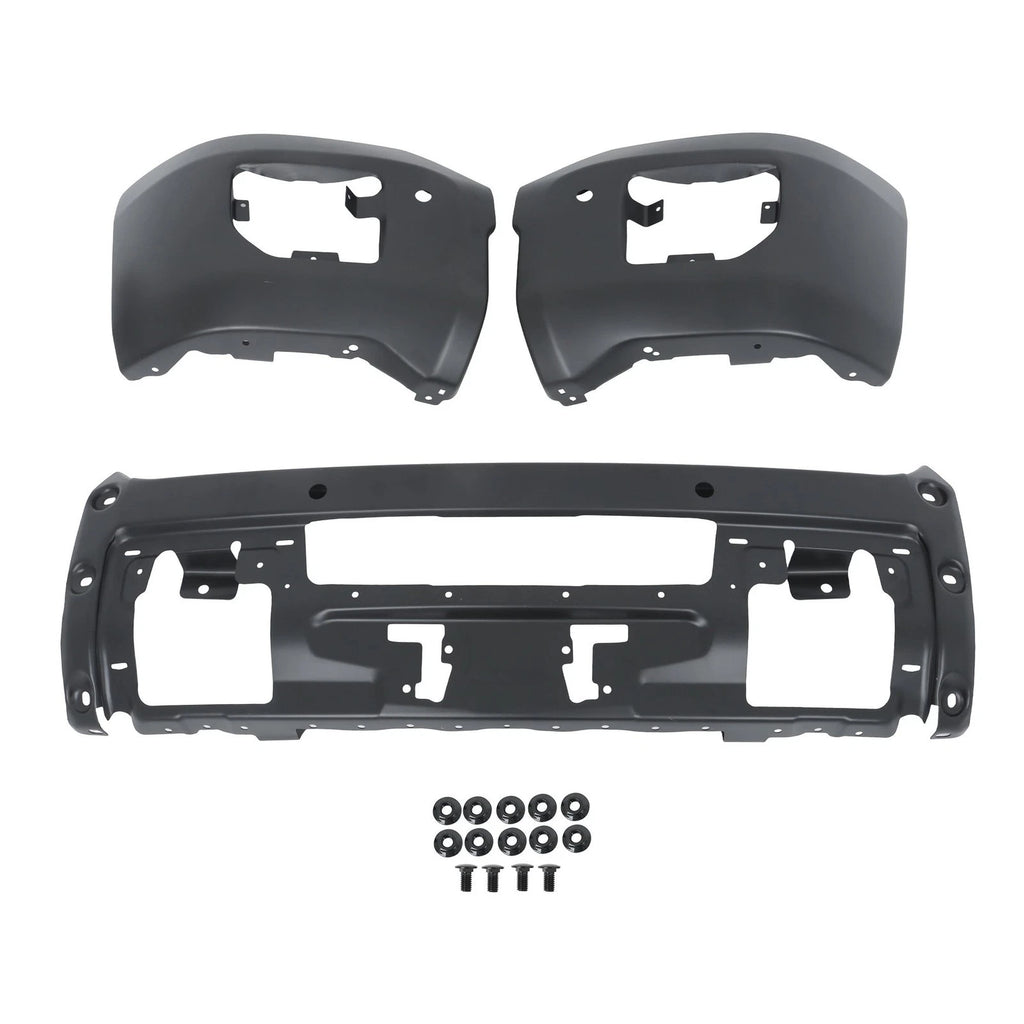 Split Style Front Bumper for GMC Sierra 2500 HD 3500 HD (2015-2019) Black