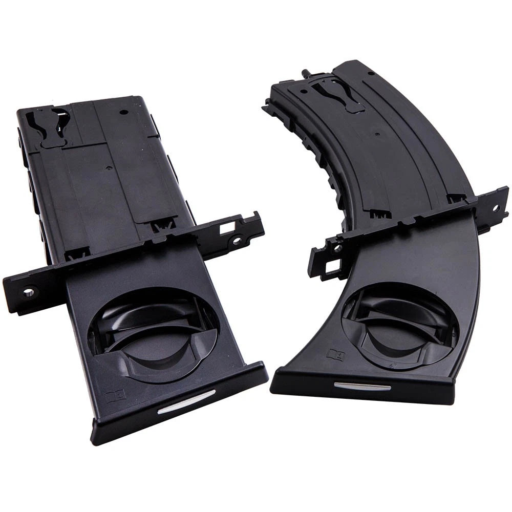 2X Cup Holder Kit for BMW E90 E91 328xi 330xi (2007–2013) 51459173463 51459173469