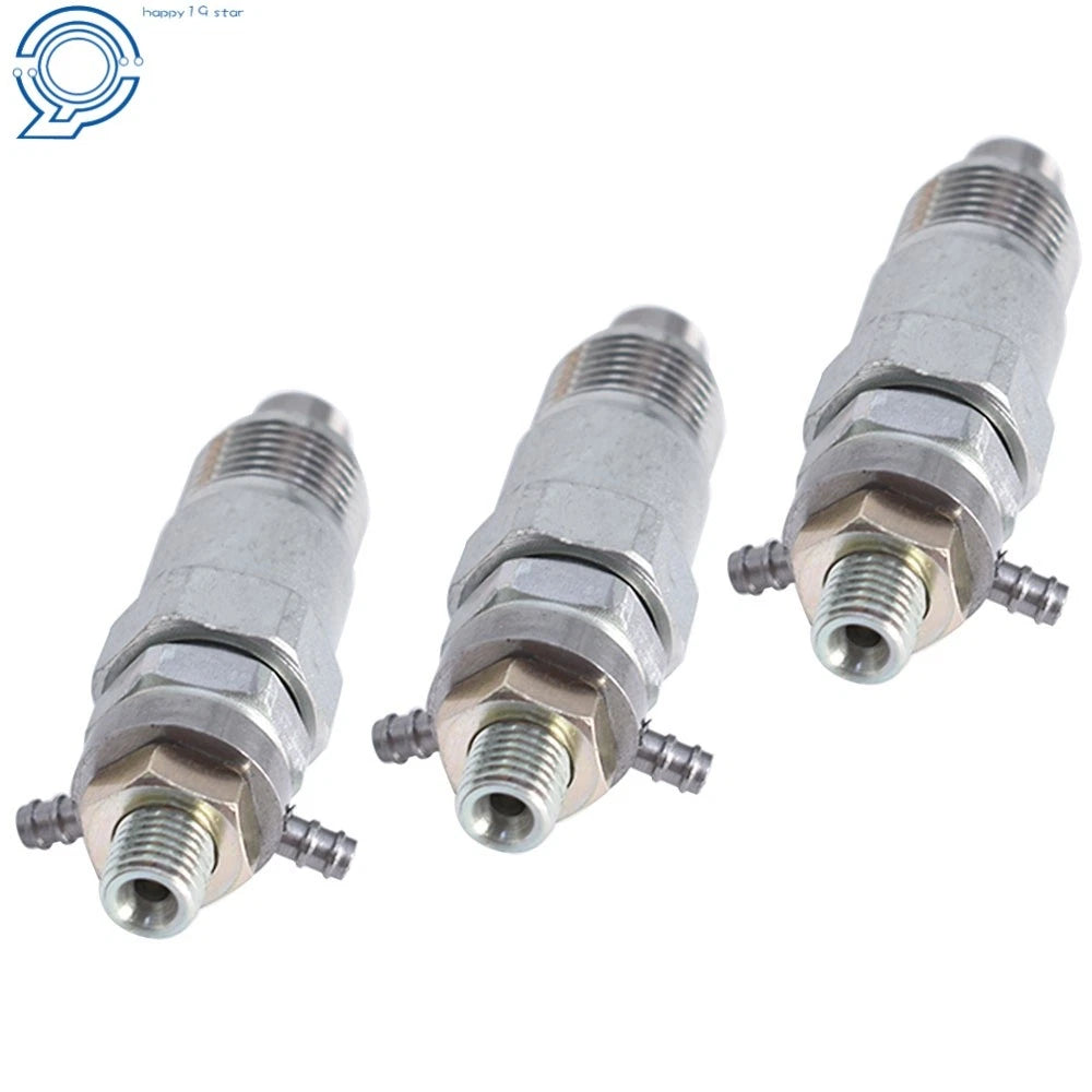 3x Fuel Injectors for Kubota D950 D1302 D1402 V1702 V1902
