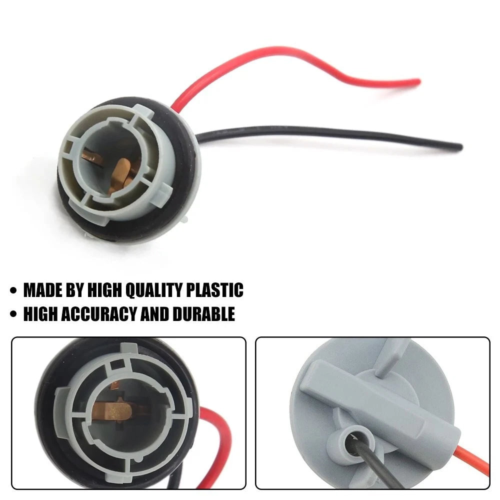 Pigtail Wire Female Socket Harness for Universal Front Turn Signal Lamp