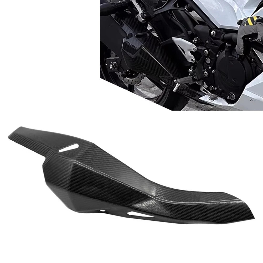 Exhaust Heat Shield Cover Guard for Kawasaki Ninja 400 Z400 (2019–2024)