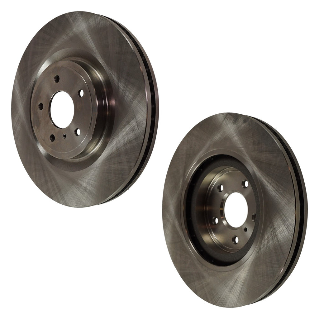 Set of 2 Front Disc Brake Rotors for Nissan Maxima, Infiniti Q50