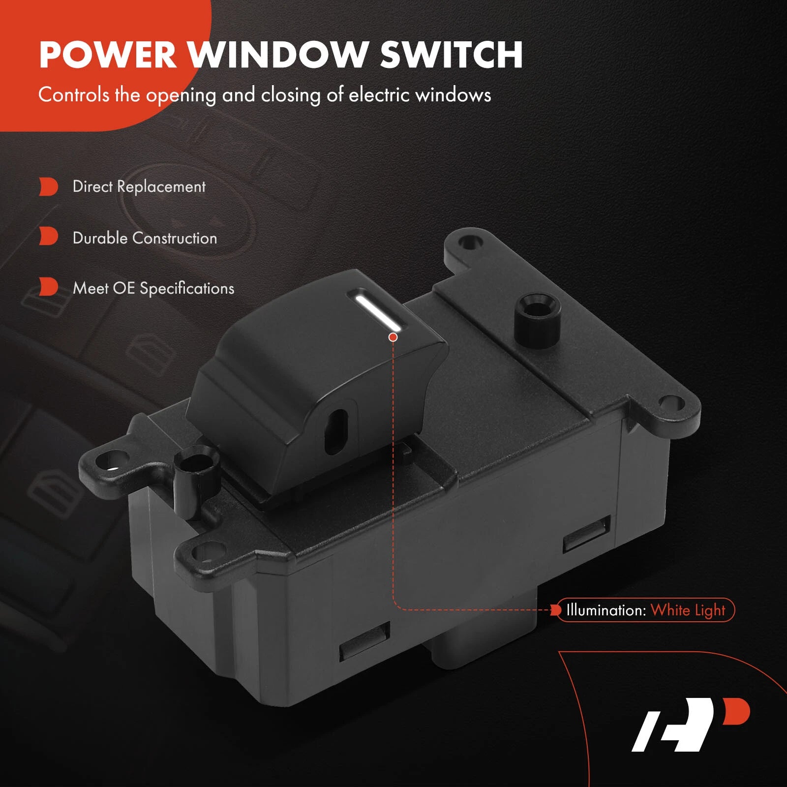 Rear Power Window Switch for Honda CR-V (2012-2016)