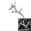 Passenger Footpegs Footrests Bracket for Honda CB500F CBR500R (2016–2024)