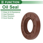 Set of 5 Oil Seals FKM Rubber 22x42x7mm for Automotive Applications