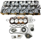 A2300T Cylinder Head + Gasket Set 4900931 for Cummins Daewoo D20S D25S D30S (–)